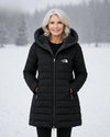 Fleece Lined Quilted Coat