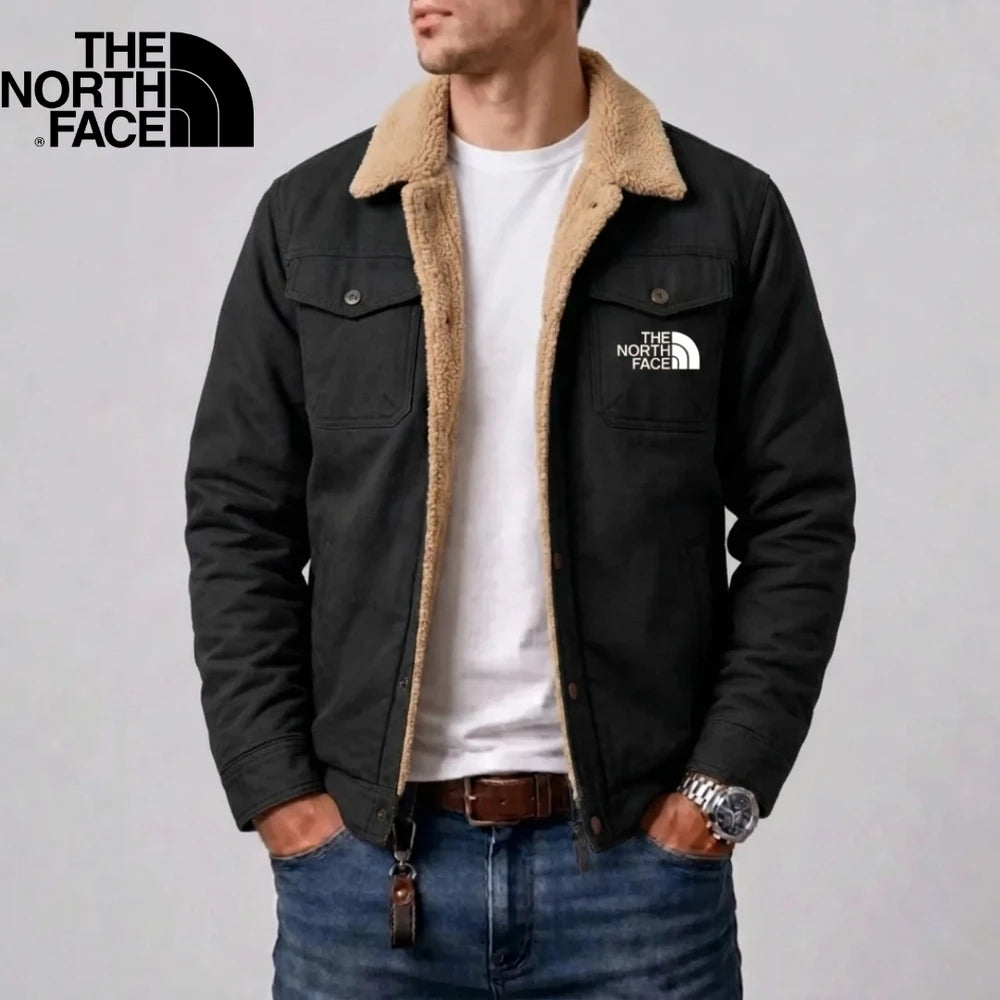 Sherpa-Lined Utility Jacket