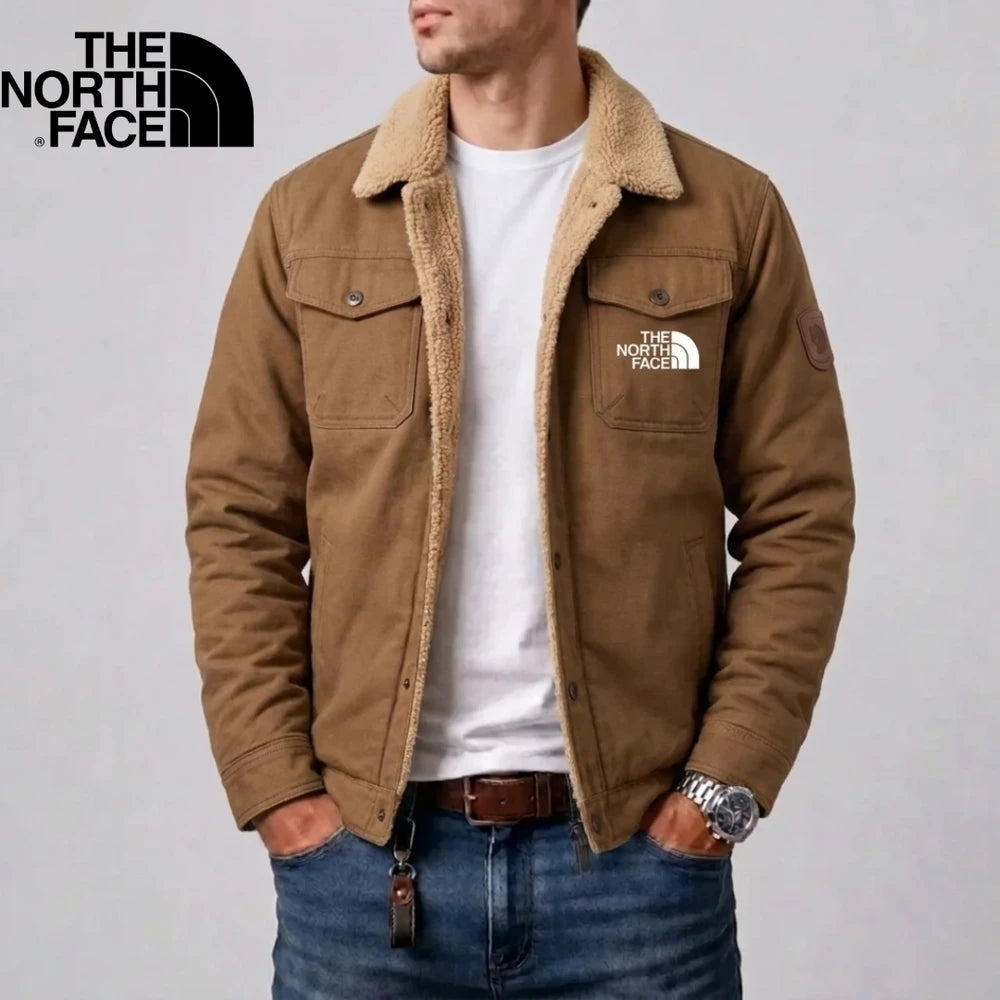 Sherpa-Lined Utility Jacket