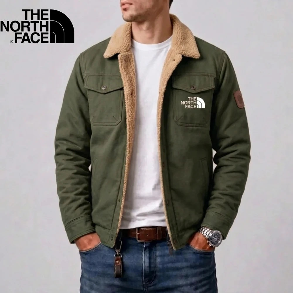 Sherpa-Lined Utility Jacket